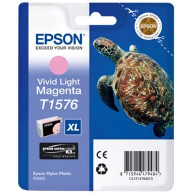 Epson T1576 - Vivid Light Magenta - Ink Cartridge - Inktpatroon Vivid light magenta