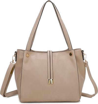 Gallantry - Handtas - Schooltas - Schoudertas - Crossbody - Werktas - Dames Tassen - Tassen - Taupe