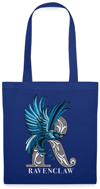 Harry Potter Ravenclaw Coat of Arms Monochrome Tas Van Stof Schoudertas