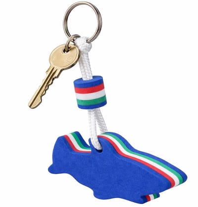 Drijvende Sleutelhanger Haai I Voor Grote Sleutelbos I EVA Foam I Schuim I Sleuteldrijver I Blauw