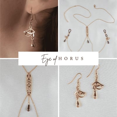 Sylvie Monthulé | Erotic Jewelry Set | Eye of Horus 4