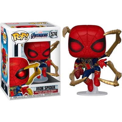 Beeldje Funko POP Marvel Avengers Endgame Iron Spider with Nano Gauntlet