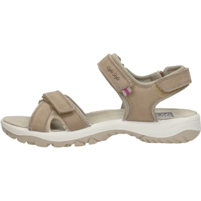 SUB55 Comfort Collection Lake 37 Sandalen Plat - Beige - Maat 36