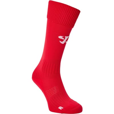 Warrior Ram-voetbalsokken voor kinderen (Rood)