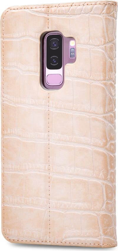 Mobilize Premium Gelly Book Case Samsung Galaxy S9+ Alligator Coral Pink