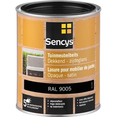 Sencys Tuinmeubelbeits Dekkend Ral9005 750ml