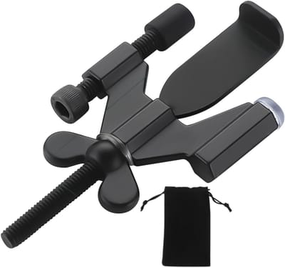 Reisslot Deur - Reisdeurslot Veiligheidsslot - Extra Beveiliging - Voor Ongelijke Deuren - 14 x 10 x 3 cm - Zwart
