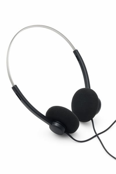 Hama - Hoofdtelefoon LS 201 - 1.2 m Kabel - Comfortabel Luisterplezier