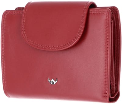 Golden Head Leren portemonnee Polo RFID Protect Kombischeintasche mit Riegel 1237 Rot donkerrood