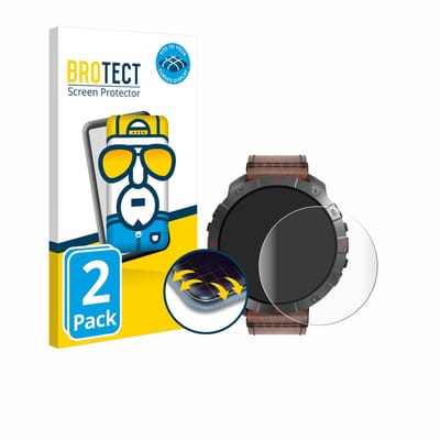 BROTECT - Screenprotector voor Polar Grit X2 Pro Titan - Folie Beschermfolie transparant volledig dekking - 2 Stuks