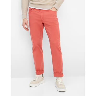 Brax Heren Jeans  Style COOPER MELON, rood, maat 36/34