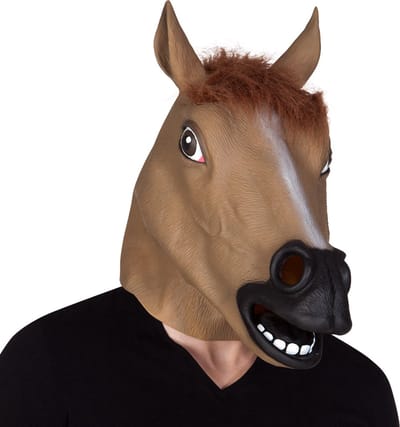Boland - Latex masker Paard - Volwassenen - Paard - Dieren