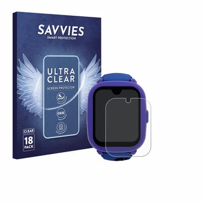 Savvies - Screenprotector voor SaveFamily Iconic Plus 2 4G - Folie Beschermfolie transparant 18 Stuks