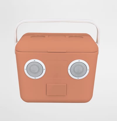 Beach Accessoires Koelbox Sounds met Speaker Bluetooth Melon