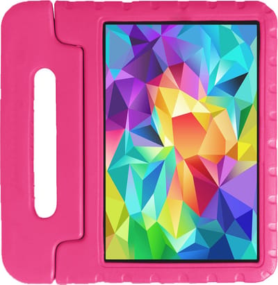 Hoes - Geschikt voor Samsung Galaxy Tab A 10.1 (2019) - Kinderhoes Shockproof Bumper - Kidsproof Case - Tablet Hoesje - Kinder Hoesje Cover - Roze