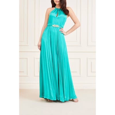 GUESS Marciano By  Mina Long Dress Soli Pompom Green Taglia: 36 | Maxi abiti Outlet | Donna | Verde