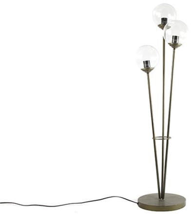 Hi-point Laurens Staande Lamp 124 Cm E27 Rvs 40w Goud