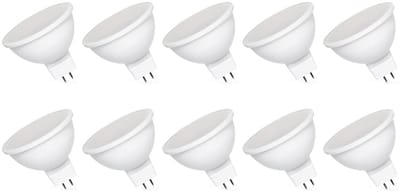 Spectrum LED Lamp GU5.3 6W - 12V - 580 Lumen - 3000K Warm Wit - Gezellig licht - Energiezuinig - 10 stuks