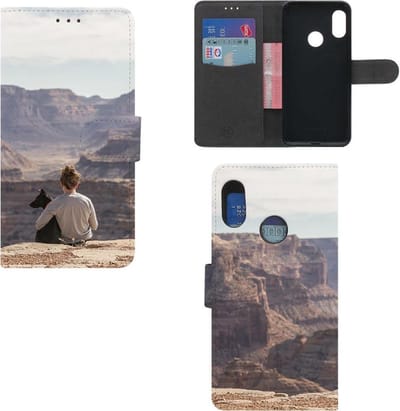 Xiaomi Mi A2 Lite Hoesje met Foto – Bookcase Ontwerpen