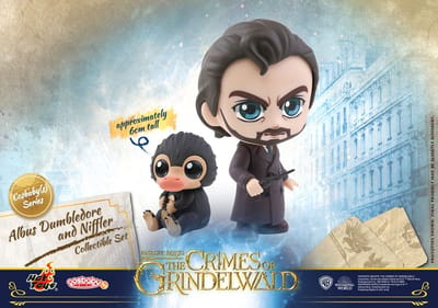 Fantastic Beasts: The Crimes of Grindelwald Cosbaby (S) Mini Figures Albus Dumbledore & Niffler 10cm & 6cm