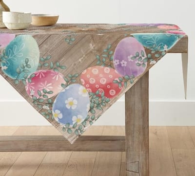 Store_7 - Paaseieren Tafelkleed - Decoratief Tafelkleed - 85 x 85 cm