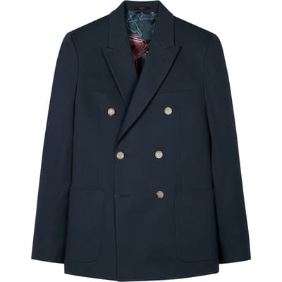 Paul Smith Mens Db Jacket Petrol Green Größe: 48 | Blazer Outlet | Herren | Grün