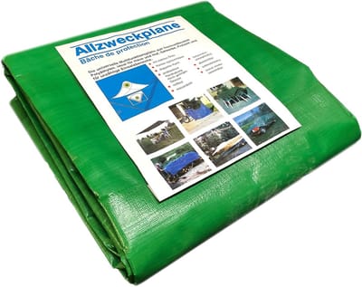 Multifunctioneel Waterdicht Afdekzeil 8 x 10 m - UV-Bestendig en Weerbestendig Tuinzeil