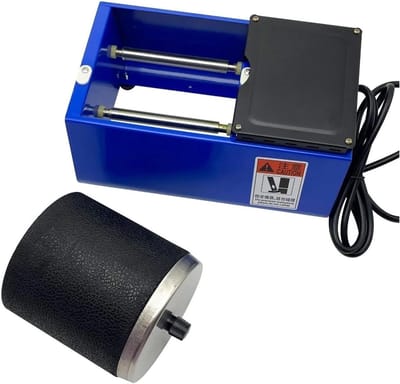 Steen Polijstmachine - Mini Tumbler - Sieraden Maken - Hoge Efficiëntie - 110x115mm Vat - One Color