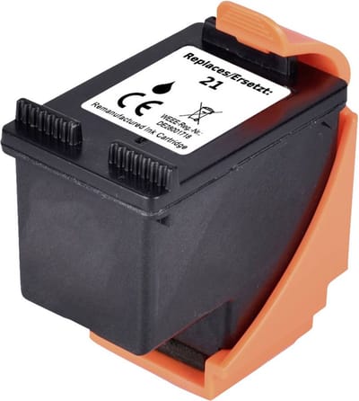 Renkforce Inktcartridge vervangt HP 21, C9351A Compatibel Zwart RF-5718850