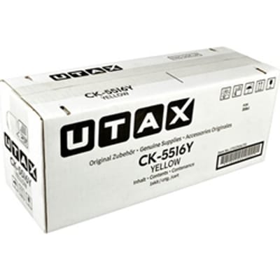 Utax CK-5516Y (1T02Z6AUT0) toner cartridge geel (origineel)