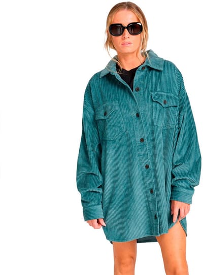 Billabong Winter Ocean Korte Jurk Met Lange Mouwen Blauw 2XL Vrouw