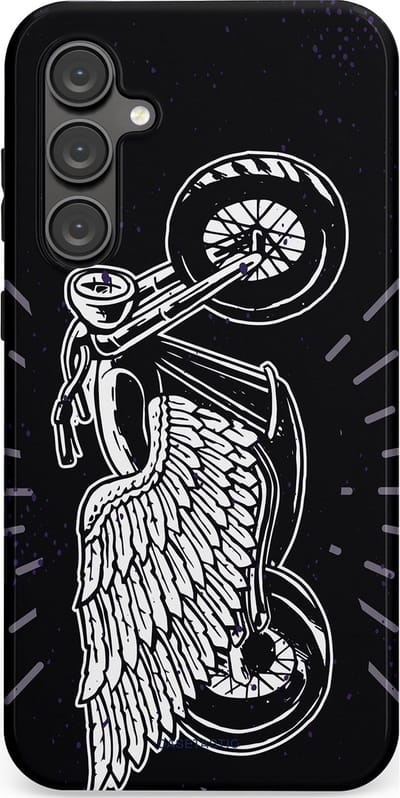 Casetastic Hoesje Geschikt voor Samsung S23 FE - Stijlvolle Beschermende Duo-layer Case - Retro highway