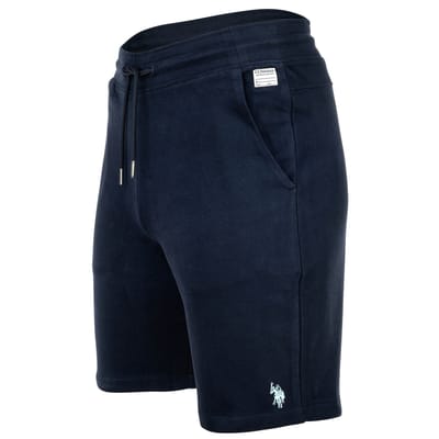 U.S. Polo Assn. Korte broek Diagonal Fleece Caarbon Finsih Sweatshort Set van 1