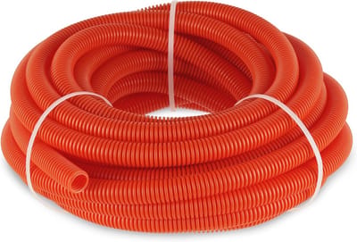 Flexibele Kabelbuis voor Elektrische Installaties - 10 m, EN20, Geschikt voor -5 °C tot +60 °C, Oranje