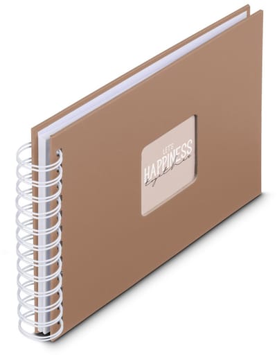 Hama Spiraal fotoalbum - Fine Art - 24x17 - 50 pagina's - Mousse