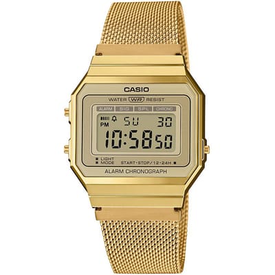Casio Vintage A700WEMG-9AEF Dameshorloge 32,8 mm - Goudkleurig