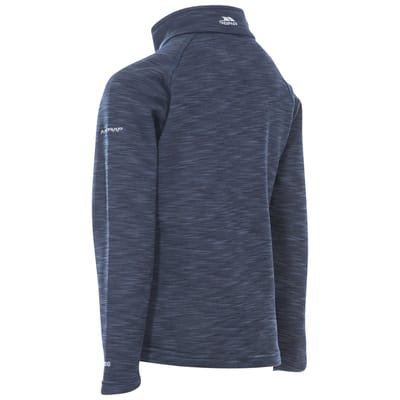 Trespass Childrens Boys Edvin Fleece Top (Marine Marl)