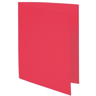 Exacompta ROCK''S 80 - Pak van 100 inlegmappen 22x31cm voor A4 - Framboos - 800016E