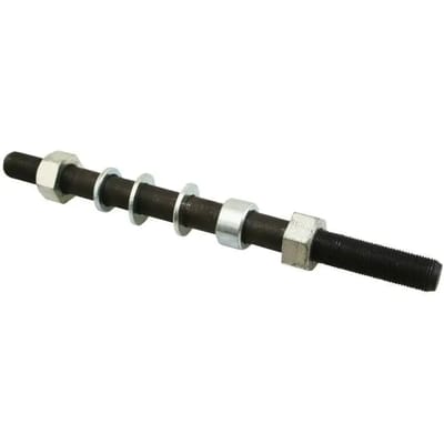 Axe roue arrière pour mobylette Peugeot 103 RCX Ø12mm L182mm / M12 P100 Neuf