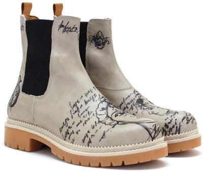 Goby Dames Chelsea Boots – Handgemaakt Vegan Leer – Comfortabele Enkellaarsjes – Maat 40