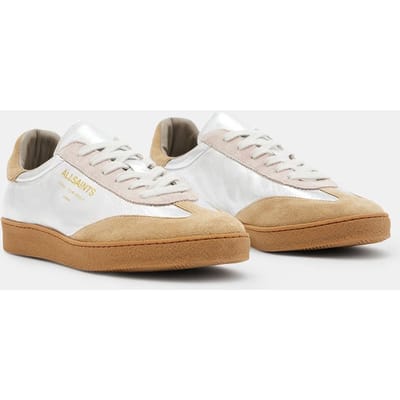 AllSaints Thelma Sneaker Silver/rose Pink Maat: 40 | Sneakers Outlet | Dames | Beige