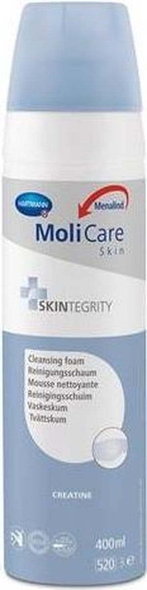 OMDOOS: 12 x MoliCare Skin clean schuim 400 ml