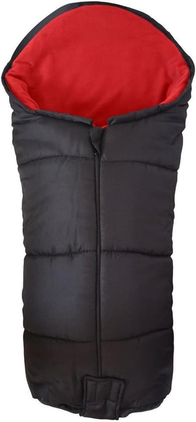 Deluxe Voetenzak voor Kinderwagens - Geschikt voor Out n About Little Nipper - Rood