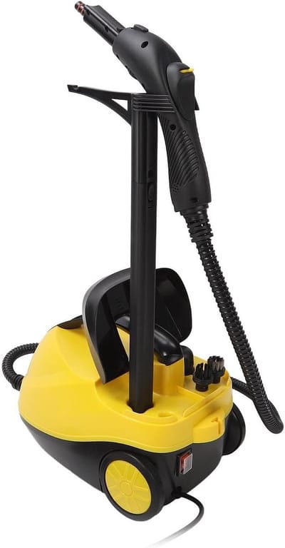 Stoomreiniger - Hoge druk reiniger - Dieptereiniging huis - Krachtige 5 bar druk - 1.8L tank - Zwart