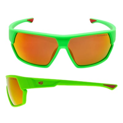 Unisex Polarisatie UV400 Buiten Sport Zonnebril met Spiegel Lens