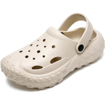 Zomer Heren Anti-slip Licht Gaten Schoenen Heren Sport Casual Strand Slippers Ademende Schoenen Heren Sandalen Eenvoudig en duurzaam 40 white