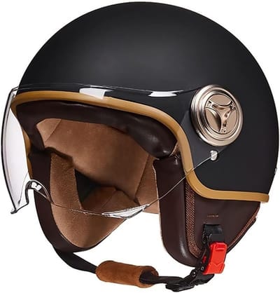 Goede Kwaliteit Jethelm Motorhelm Scooterhelm met Vizier ECE 22.06 Goedgekeurd