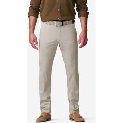 Meyer Broek New York Casual Lightweight Two-Tone Look Organic Cotton Stretch Stone Beige / male