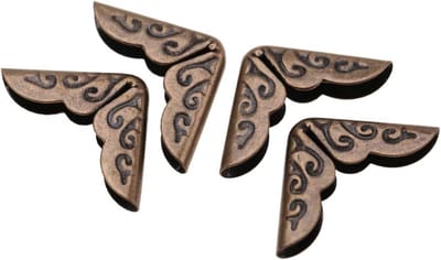 50 Stuks Antieke Ijzeren Hoekbeschermers voor Scrapbooking, Notebooks en Fotoboeken