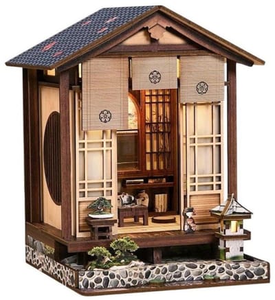 Aucune – Zen House – boekenhoekje – 152 delen – shoji deuren